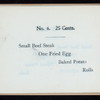 BREAKFAST [held by] CROSBY'S RESTAURANT [at] "19 SCHOOL STREET, BOSTON, [MA];" (REST;)