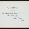 BREAKFAST [held by] CROSBY'S RESTAURANT [at] "19 SCHOOL STREET, BOSTON, [MA];" (REST;)