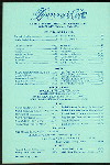 DINNER A LA CARTE [held by] PLANTERS HOTEL [at] "ST. LOUIS, [MO];" (HOTEL;)