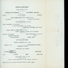 EVENING DINNER [held by] HOTEL VICTORY [at] "PUT IN BAY ISLAND, OH" (HOTEL;)