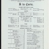 A LA CARTE [held by] NORTHERN STEAMSHIP COMPANY/GREAT NORTHERN RY LINE. [at] ON BOARD SS NORTH WEST (SS;)