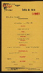 TABLE DE HOTE DINNER/FISH DINNER [held by] HOTEL VELVET [at] "OLD ORCHARD BEACH, ME" (HOTEL;)
