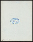 WINE LIST [held by] NORTHERN STEAMSHIP COMPANY/GREAT ORTHERN RY. LINE [at] ? (SS;)