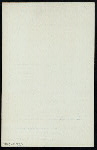 DINNER [held by] STEAMER TICONDEROGA [at] "[LAKE GEORGE, NY]" (SS;)