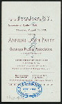 NINTH ANNUAL LAWN PARTY [held by] SARATOGY RACING ASSOCIATION [at] "SARATOGA, NY" (OTHER (PRIVATE CLUB);)