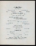 DINNER [held by] ? [at]  (?)
