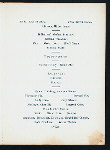 DINNER [held by] MAPLEWOOD HOTEL [at] "WHITE MOUNTAINS, NH" (HOTEL;)