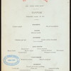 TIFFIN [held by] TOYO KISEN KAISHA [at] "SS: ""HONG KONG MARU""" (SS;)