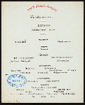 TIFFIN [held by] TOYO KISEN KAISHA [at] EN ROUTE ABOARD HONG KONG MARU (SS;)
