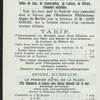 DINNER [held by] HOTEL KURHAUS [at] "SCHEVENINGEN, (THE NETHERLANDS?)" (HOTEL;)