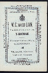DINNER [held by] HOTEL KURHAUS [at] "SCHEVENINGEN, (THE NETHERLANDS?)" (HOTEL;)