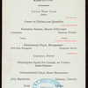 TWENTY-THIRD ANNUAL BANQUET [held by] AMERICAN BAR ASSOCIATION [at] "GRAND UNION, SARATOGA, [NY]" (HOTEL;)