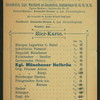 DAILY MENU [held by] ASCHINGER'S BIER-QUELLE [at] "BERLIN, GERMANY" (FOR;)