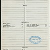 DAILY MENU [held by] GOLDEN GRAIN BREAD CO. LTD. [at] ENGLAND(?) (FOR;)