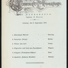 DINNER [held by] NORDDEUTSCHER LLOYD BREMEN - S.S.BARBAROSSA [at] EN ROUTE (SS)