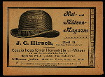 DAILY MENU [held by] CAFE' IMPERIAL [at] "FRANKFURT, GERMANY - 13 KAISERSTRASSE" (CAFE')