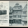 DAILY MENU [held by] CAFE' IMPERIAL [at] "FRANKFURT, GERMANY - 13 KAISERSTRASSE" (CAFE')