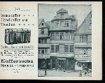 DAILY MENU [held by] CAFE' IMPERIAL [at] "FRANKFURT, GERMANY - 13 KAISERSTRASSE" (CAFE')