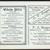 DAILY MENU [held by] CAFE' IMPERIAL [at] "FRANKFURT, GERMANY - 13 KAISERSTRASSE" (CAFE')