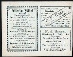 DAILY MENU [held by] CAFE' IMPERIAL [at] "FRANKFURT, GERMANY - 13 KAISERSTRASSE" (CAFE')
