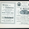 DAILY MENU [held by] CAFE' IMPERIAL [at] "FRANKFURT, GERMANY - 13 KAISERSTRASSE" (CAFE')