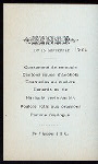 DINNER [held by] HOTEL DE PARIS [at] MADRID (FOREIGN;HOTEL;)