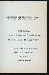 DINNER [held by] HOTEL DE PARIS [at] MADRID (FOREIGN;HOTEL;)