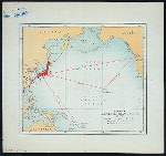 DINNER [held by] NIPPON YUSEN KAISHA [at] EN ROUTE ABOARD SS. KASUGA (SS;)