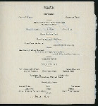 SUNDAY DINNER [held by] GRANDON HOTEL [at] "HELENA, MT" (HOTEL;)