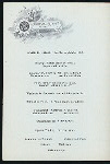 DINNER [held by] NORDEUTSCHER LLOYD BREMEN [at] "DAMPFER ""ALLER""" (SS;)