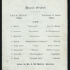 SEMI-ANNUAL DINNER [held by] NEW ENGLAND SHORTHAND REPORTERS' ASSOCIATION [at] "AMERICAN HOUSE, BOSTON, MASS." (HOTEL;)
