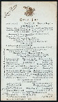DAILY MENU [held by] LOUIS SHERRY [at] NY (REST;)