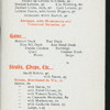 MENU [held by] CENTURY CLUB [at] "CLEVELAND,OHIO" (CLUB)