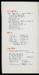 MENU [held by] CENTURY CLUB [at] "CLEVELAND,OHIO" (CLUB)