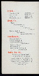 MENU [held by] CENTURY CLUB [at] "CLEVELAND,OHIO" (CLUB)