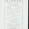 DINNER [held by] LEHIGH VALLEY RAILROAD [at] BLACK DIAMOND EXPRESS (DINING CAR;)