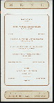 BANQUET IN HONOR OF PRESIDENT W.L.WILD AND EX-PRESIDENT T.F.CHARLESWORTH [held by] SENATE OF THE NATIONAL UNION [at] "GRISWOLD HOUSE,DETROIT,MI" (HOTEL;)