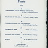 BANQUET FOR THE MISSISSIPPI VALLEY MEDICAL ASSOCIATION [held by] BUNCOMBE COUNTY MEDICAL ASSOCIATION [at] "BATTERY PARK HOTEL, ASHEVILLE, NC" (HOTEL;)