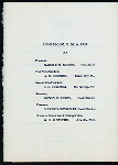 BANQUET FOR THE MISSISSIPPI VALLEY MEDICAL ASSOCIATION [held by] BUNCOMBE COUNTY MEDICAL ASSOCIATION [at] "BATTERY PARK HOTEL, ASHEVILLE, NC" (HOTEL;)