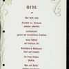 BANQUET HONORING JUDGING COLLEAGUES [held by] INTERNATIONALE KOCHKUNST-AUSSTELLUNG [at] "GRAND HOTEL,PARISER HOF,FRANKFURT A.M.,[GERMANY]" (HOTEL;FOREIGN;)