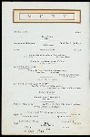 DINNER [held by] GRISWOLD HOUSE [at] "(DETROIT,MI?)" (HOTEL;)