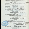 DINNER [held by] ? [at] ?