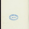 SECOND ANNIVERSARY DINNER [held by] COLONIAL HOTEL [at] CLEVELAND [OH] (HOTEL;)