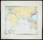 DINNER [held by] NIPPON YUSEN KAISHA [at] EN ROUTE ABOARD SS. KASUGA (SS;)
