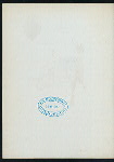 DINNER IN HONOR OF MR. AND MRS. WILLIAM JENNINGS BRYAN [held by] NATIONAL ASSOCIATION OF DEMOCRATIC CLUBS [at] "HOFFMAN HOUSE (CHICAGO, IL?)" (HOTEL;)