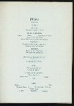 DINNER IN HONOR OF MR. AND MRS. WILLIAM JENNINGS BRYAN [held by] NATIONAL ASSOCIATION OF DEMOCRATIC CLUBS [at] "HOFFMAN HOUSE (CHICAGO, IL?)" (HOTEL;)