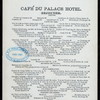 BREAKFAST [held by] PALACE HOTEL CAFE [at] "[SAN FRANCISCO,CA]" (HOTEL;)