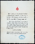 LUNCH [held by] SOCIETY OF COLONIAL WARS IN THE COMMONWESLTH OF PENNSYLVANIA [at] STENTON