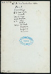 LUNCH [held by] ROUND TABLE CLUB [at] [THE KNICKERBOCKER CLUB?] ("OTHER,(PRIVATE CLUB);")