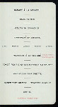 BANQUET [held by] ST. LOUIS HORSE SHOW ASSOCIATION [at] SAINT LOUIS CLUB (OTHER (CLUB);)